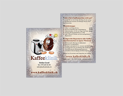 Flyer Kaffee